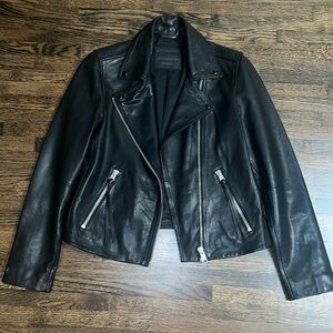 *LIKE NEW* ALL SAINTS Leather Dalby Jacket